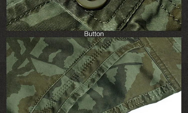 West Louis™ Camouflage Cargo Shorts