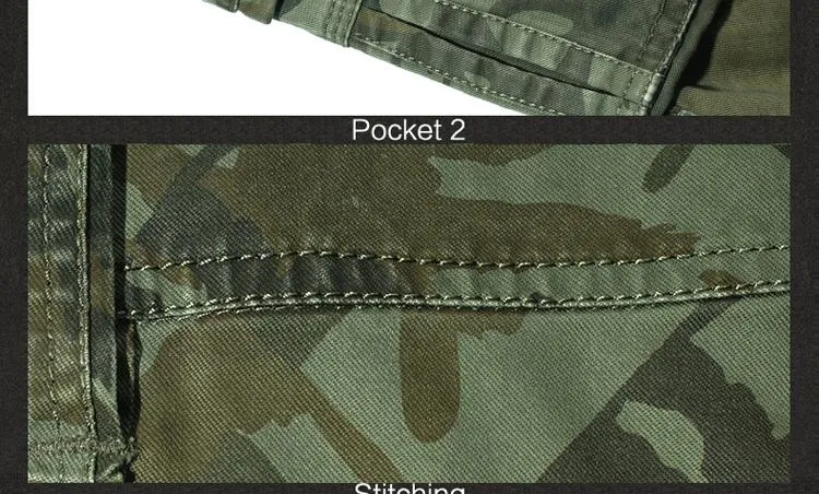 West Louis™ Camouflage Cargo Shorts
