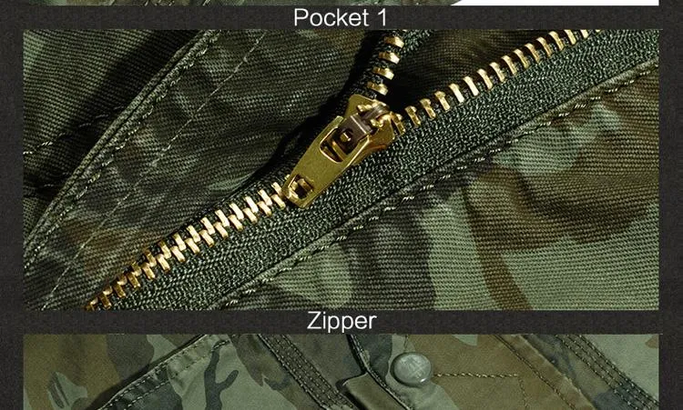 West Louis™ Camouflage Cargo Shorts