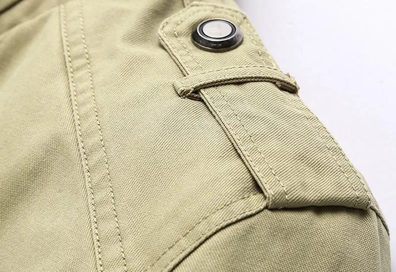 West Louis™ Multi-pocket Mandarin Collar Men Jacket