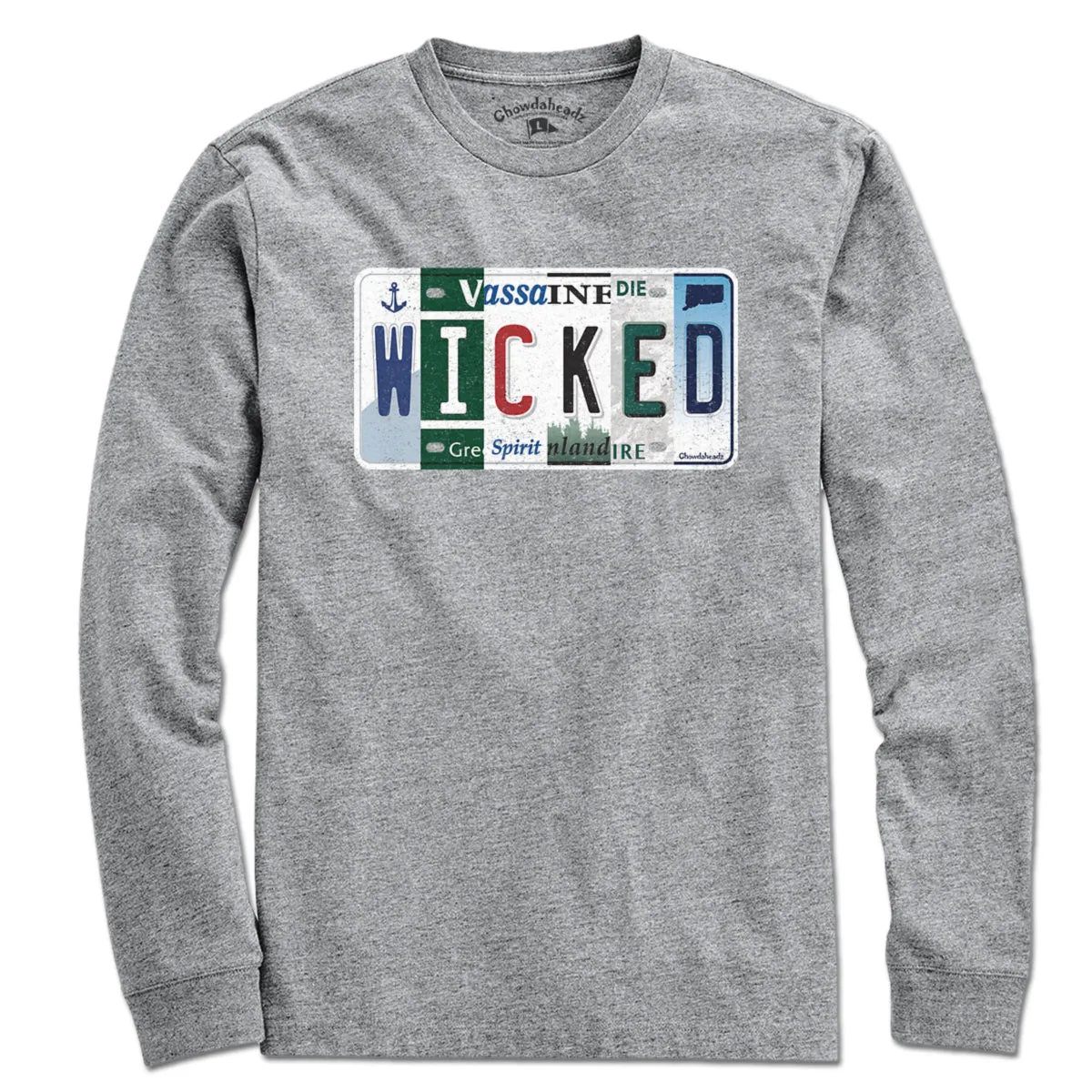 Wicked New England License Plate T-Shirt