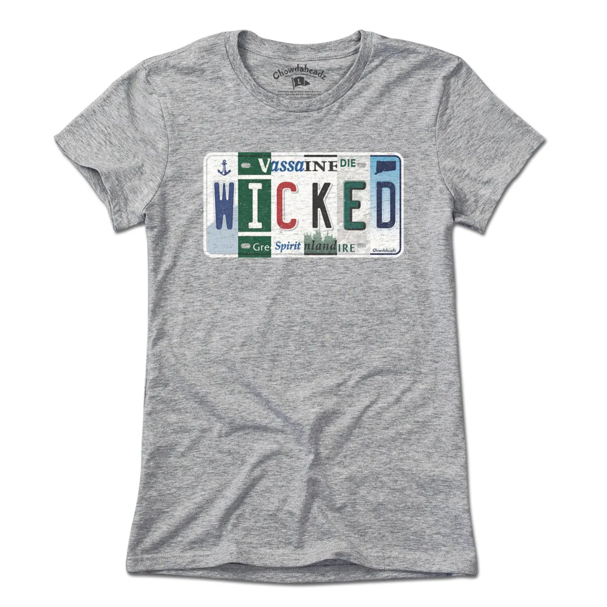 Wicked New England License Plate T-Shirt