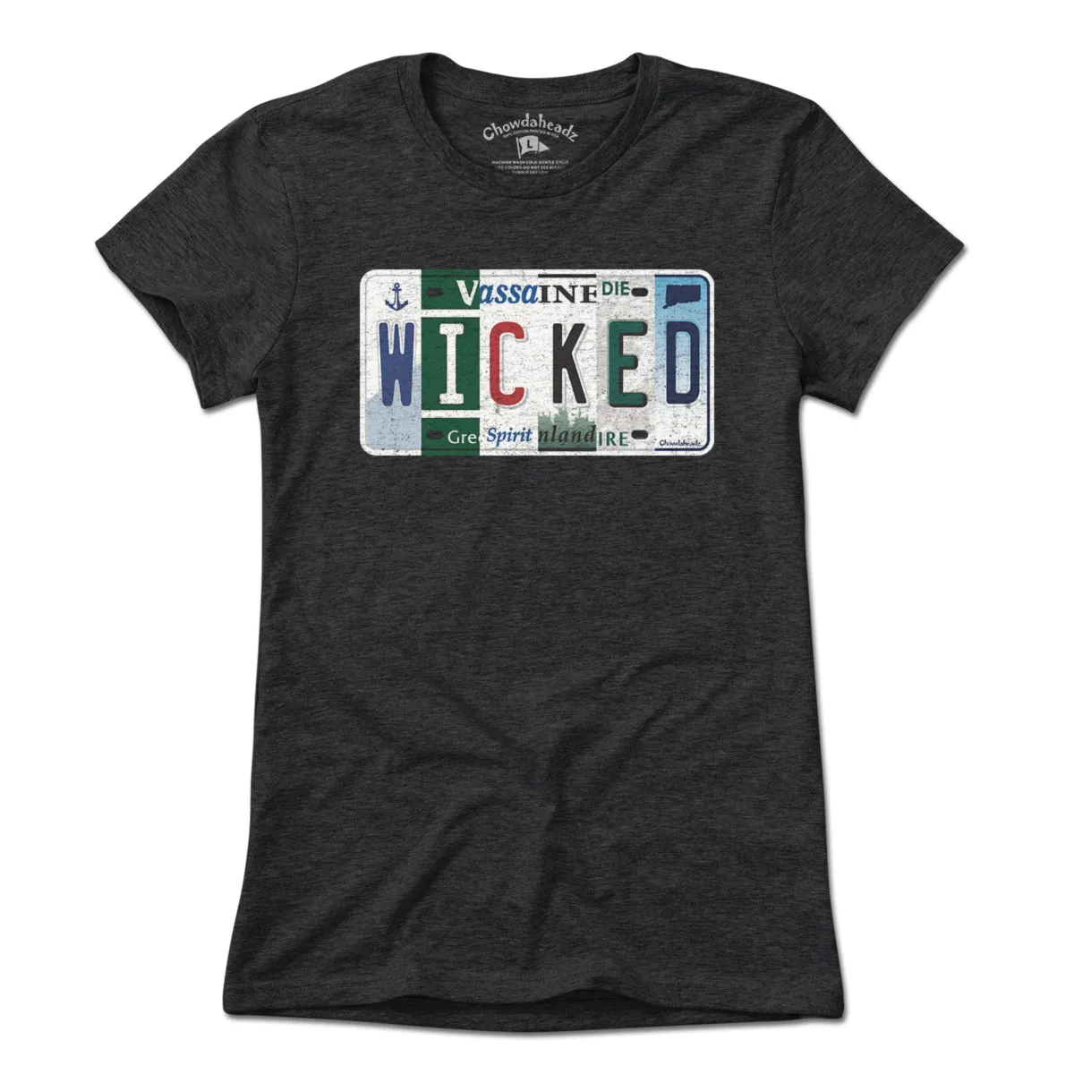 Wicked New England License Plate T-Shirt