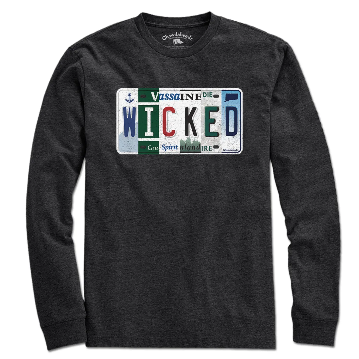 Wicked New England License Plate T-Shirt