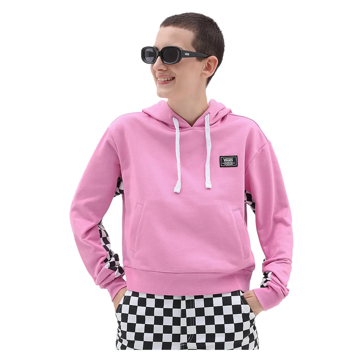 Women's Boom Boom Check It Crop Hoodie