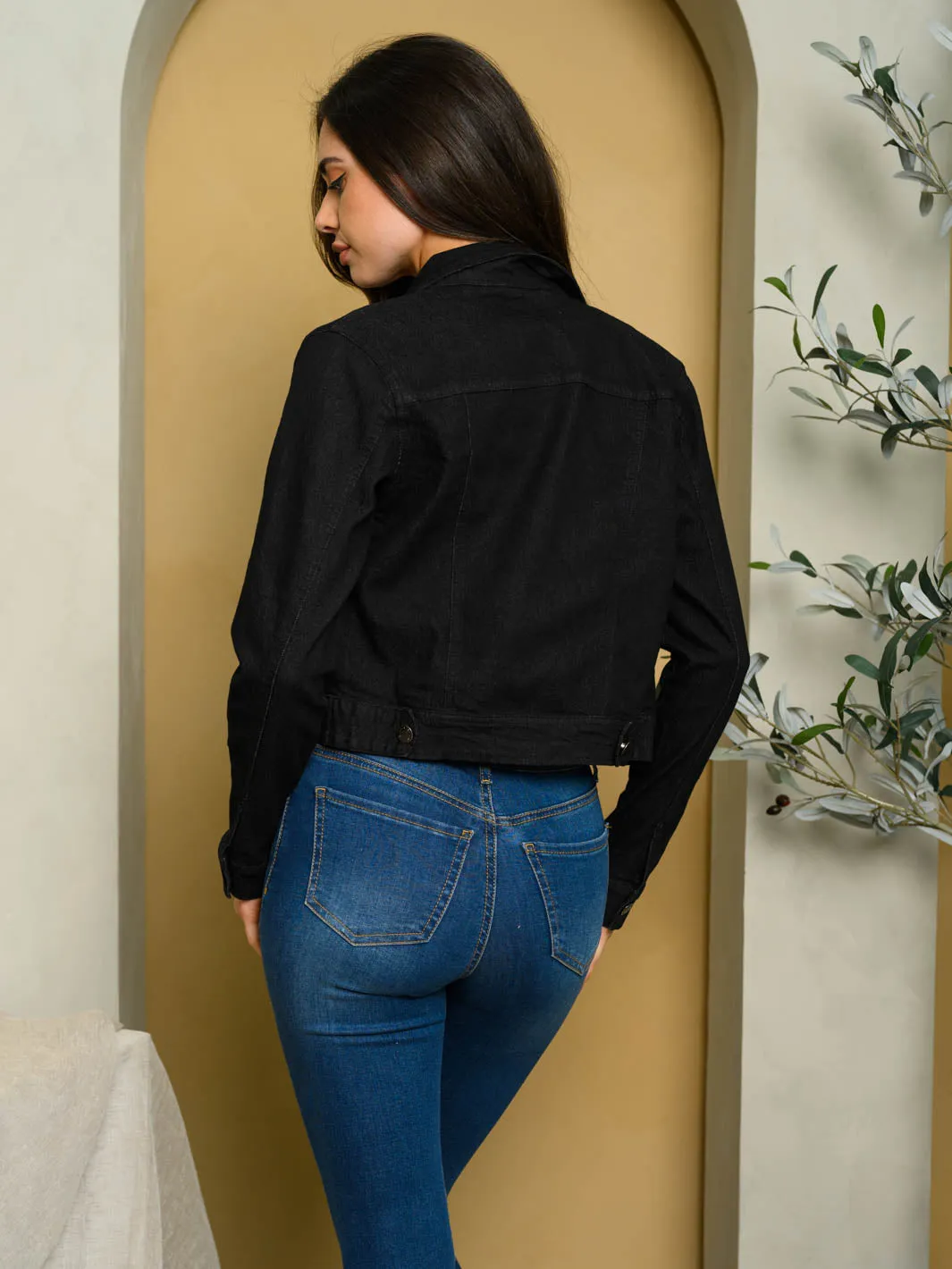 WOMEN'S LONG SLEEVE BUTTON UP JACKET