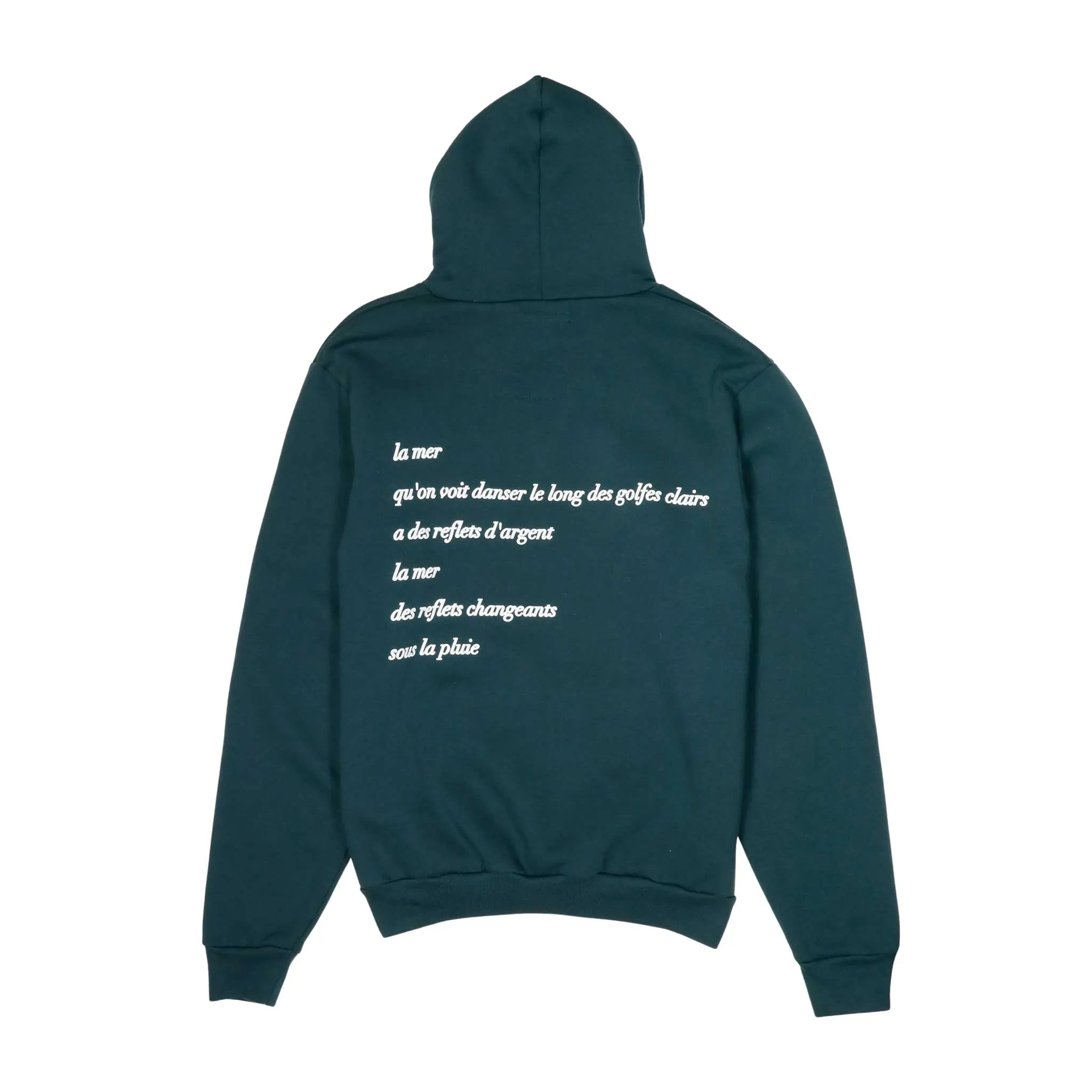 Women's Mer Hoodie Green Pullover Hoodie