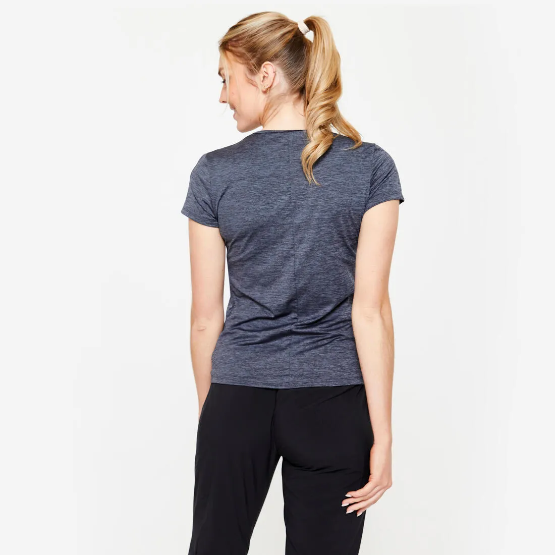 Women's Short-Sleeved Cardio Fitness T-Shirt