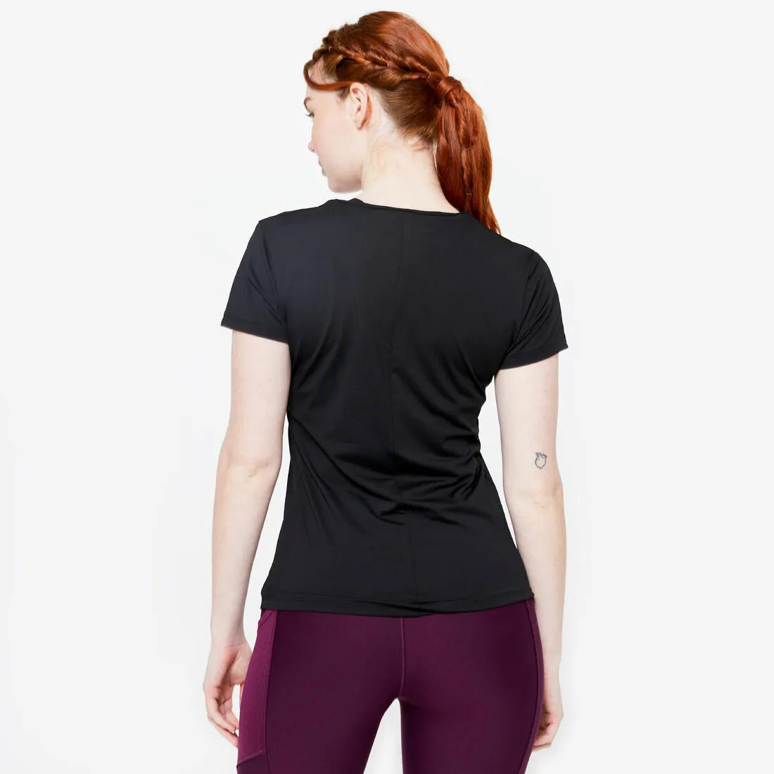 Women's Short-Sleeved Cardio Fitness T-Shirt