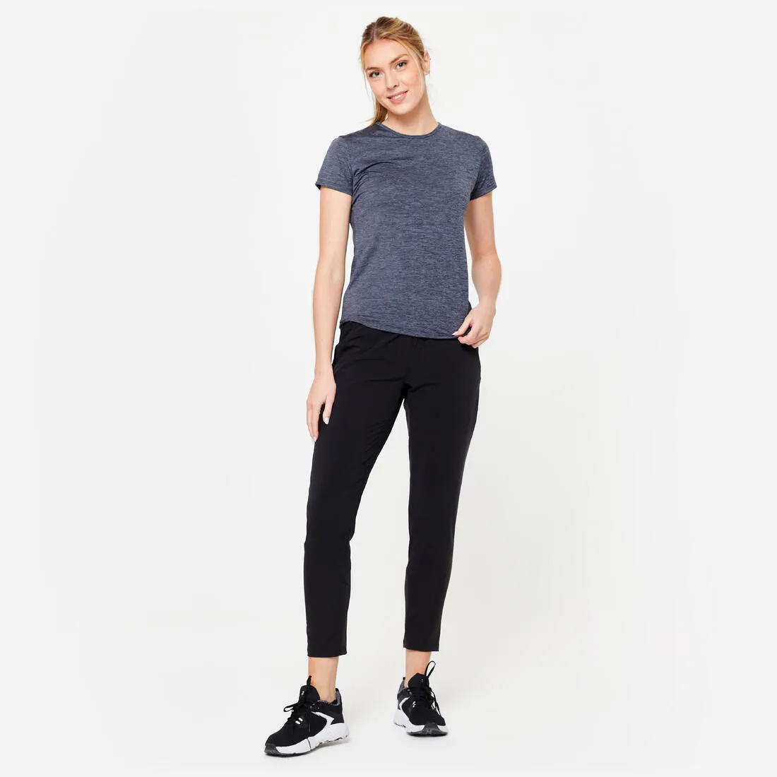 Women's Short-Sleeved Cardio Fitness T-Shirt