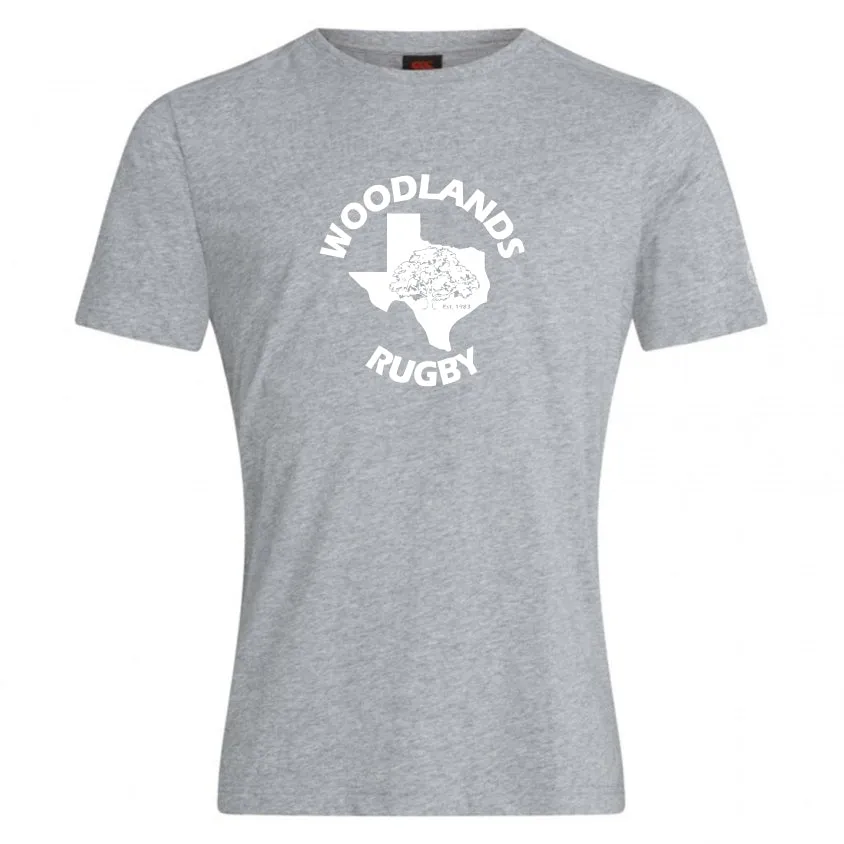Woodlands Rugby Club Plain Tee by Canterbury