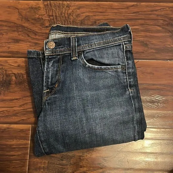 Y2K Citizens Of Humanity Ingrid Low Waist Flair Distressed Denim Jeans