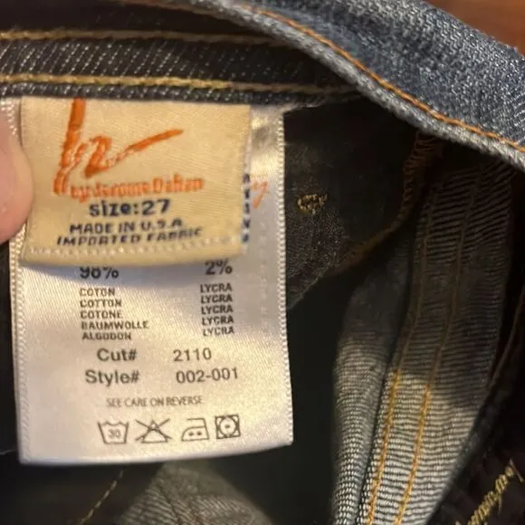 Y2K Citizens Of Humanity Ingrid Low Waist Flair Distressed Denim Jeans