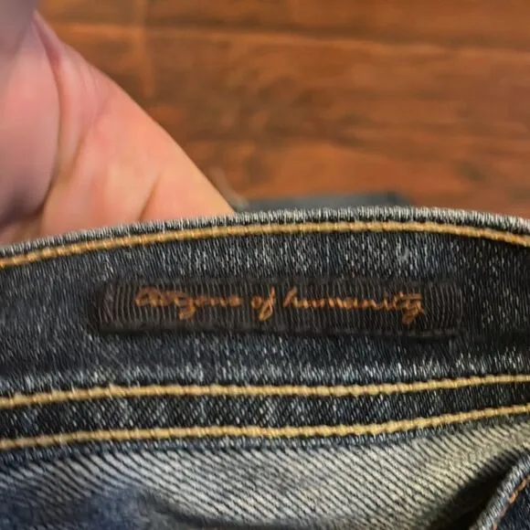 Y2K Citizens Of Humanity Ingrid Low Waist Flair Distressed Denim Jeans