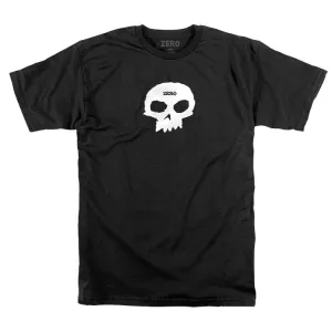 Zero Skateboards Single Skull T-Shirt - Black